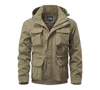 Gilet Uomo Elegante Grigio Invernale Slim Cappuccio Pesante Militari Calda Reversibile 4XL Catarifrangente Cintura Cappottino Mantello Indiano Tricot Seta Pesca Dietro Smeraldo Marche