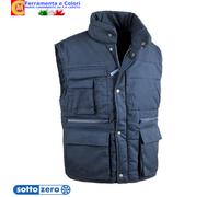 GILET Uomo Imbottito Multitasche Invernale Da Lavoro SOTTOZERO Smanicato Antares