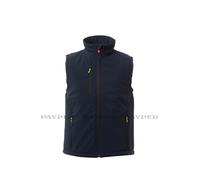 Gilet uomo soft shell Payper Gale Pad Vest antipioggia traspirante antivento