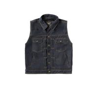 Gilet West Coast Choppers Collab 131/2 Denim Riding Raw Denim Blu Denim GrezzoS Blu Denim Grezzo