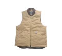 §Gilet West Coast Choppers Heavy Duty Workvest Marrone§