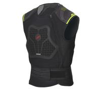Gilet Zandona Netcube X8 nero-giallo fluo 180-189 cm 3XL