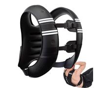 Gilet Zavorrato, Giubbetto Da Camminata Zavorrato Per Donna Con Strisce Rifrangenti, Attrezzatura Fitness Regolabile Per Allenamento Muscoli Jogging Camminata Corsa