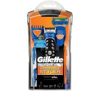 GILETTE GILLETTE FUSION RASOIO DA BARBA MANUALE A BATTERIA PROGLIDE STYLER