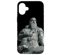 Gilgamesh Dio sumero e Leone Babilonese Custodia per iPhone 16 Plus