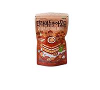 Gilim Tom's Farm Almond (190 g 6,70 oz) Honey Butter, Wasabi, Tiramisu, Cookie and Cream, Starlight Pangpang, Korea Sweet Nut Snack New 2019 (Tiramisu 1 Pcs)