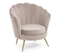 POLTRONA GIGLIOLA GRIGIO CHIARO