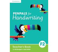Gill Budgell Kate Penpals for Handwriting Foundation 2 Teacher' (Anello, filo)