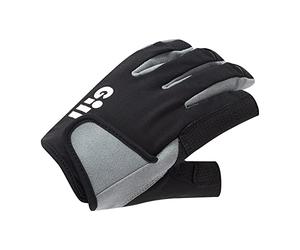 Gill Deckhand - Guanti da vela, dita lunghe con indice e pollice esposti, protezione solare UV 50+ e idrorepellenti