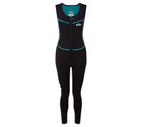 Gill Dynamic Long Jane Muta senza maniche in neoprene da 3 mm Protezione termica elasticizzata in 4 direzioni per tutti gli sport acquatici Paddle Board Kayak Vela Nuoto Surf per Donna, Nero, 14