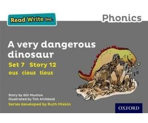 Gill Munton Read Write Inc. Phonics: A Very Dangerous Dinosaur (Grey (Tascabile)
