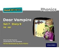 Gill Munton Read Write Inc. Phonics: Dear Vampire (Grey Set 7 Storyb (Tascabile)