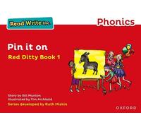 Gill Munton Read Write Inc. Phonics: Pin It On (Red Ditty Book 1) (Tascabile)