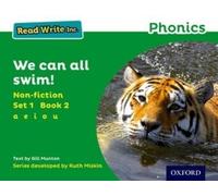 Gill Munton Read Write Inc. Phonics: We Can All Swim (Green Set 1 N (Tascabile)