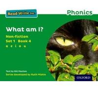 Gill Munton Read Write Inc. Phonics: What Am I? (Green Set 1 Non-fic (Tascabile)