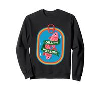 Gill-Ty Piacere Divertente Pesce Pun Umorismo Felpa