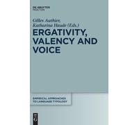 Gilles Authier Ergativity, Valency and Voice (Copertina rigida)