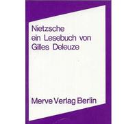 Gilles Deleuze Nietzsche: Ein Lesebuch von Gilles Deleuze (Internat (Tascabile)