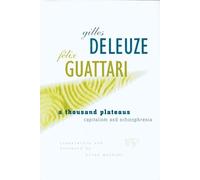 Gilles Deleuze Thousand Plateaus (Tascabile)