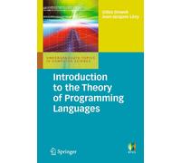 Gilles Dowek Jean-Jacqu Introduction to the Theory of Programming La (Tascabile)