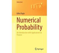 Gilles Pagès Numerical Probability (Tascabile) Universitext