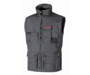 Gillet smanicato da lavoro U-Power FIRST antinfortunistica upower grigio