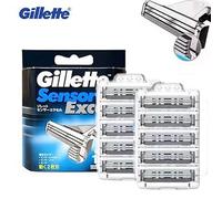 Gillette 10 Pezzi Sensor Excel Ricariche Lame per Rasoio da Uomo per una Rasatura Liscia