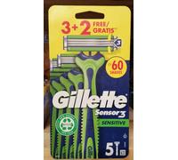 GILLETTE. 30 pezzi - GILLETTE 5 SENSOR 3 SENSIT.USA & GETTA IN 6 CONFEZIONI 00
