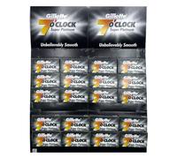 Gillette 7 o' clock Super Platinum - 100 Lamette da Barba