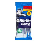 Gillette Rasoio usa e getta Blue II bilama 5 pezzi uomo