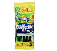 Gillette Blue 3 Sensitive Disposable Razor Blade 5 Un
