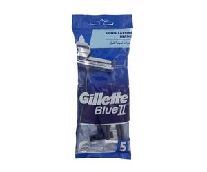Gillette Blue II Chromium rasoio per un solo utilizzo 5 pz M
