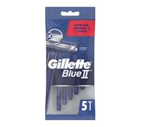 Gillette Blue Ii Rasoi Usa E Getta Lama Doppia Per Rasatura Delicata 5 Pezzi