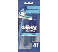 Gillette Rasoio usa e getta Blue II Plus Ultra Grip 4 pezzi