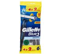 Gillette Blue3 Smooth Rasoi Usa e Getta Trilama 4+2 Gratis