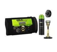 Gillette Champions Gold Edition Set Barba Rasoio Con Supporto - Gel da Barba 198