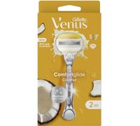 Gillette Comfortglide Cocco Plus Olaz A 5 Lame 1 Manico + 2 Lamette - Rasoio