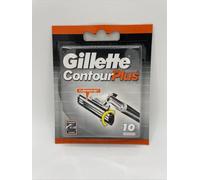 Gillette Contour Plus lama di ricambio 10 pz per Uomo