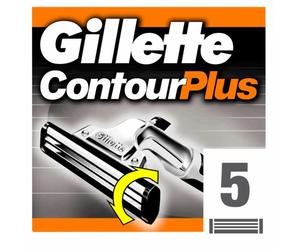 Gillette Contour Plus New Ricariche 5 Pz
