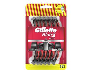 Gillette Disposable razors da uomo Blue3 Red 12 pcs
