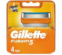 GILLETTE FUSION 5 RICARICA LAME DI RICAMBIO PER RASOIO CONFEZIONE DA 4 LAMETTE