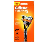Gillette Fusion 5 manico per rasoio da barba da uomo con 1 lama precaricata n...