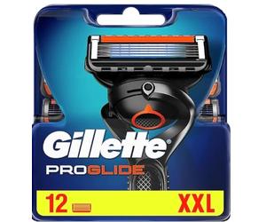 Gillette Fusion 5 ProGlide - Lame per rasoio con lama di precisione e rivestimento scorrevole, 12 lame di ricambio