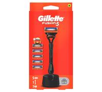 Gillette Fusion Rasoio + 5 Testine