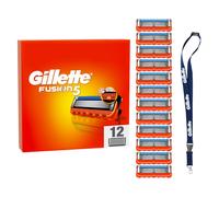 Gillette Fusion5 12 Lamette Gillette Fusion 5 di Ricambio per Rasoio Barba