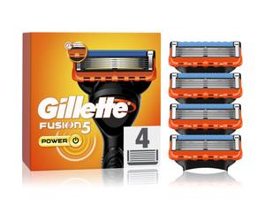 Gillette Fusion5 Power lame di ricambio 4 pz