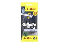 Gillette Blue 3 Cuchilla Afeitar Desechables 6 U