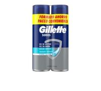 Gillette Gillette Series Shaving Gel Sensitive Skin 2 X 200ml