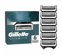Gillette Intimate - 6 lame di ricambio Dermatologicamente testate