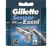 Gillette Japan Sensor Excel 10 lame di ricambio per rasoio da uomo